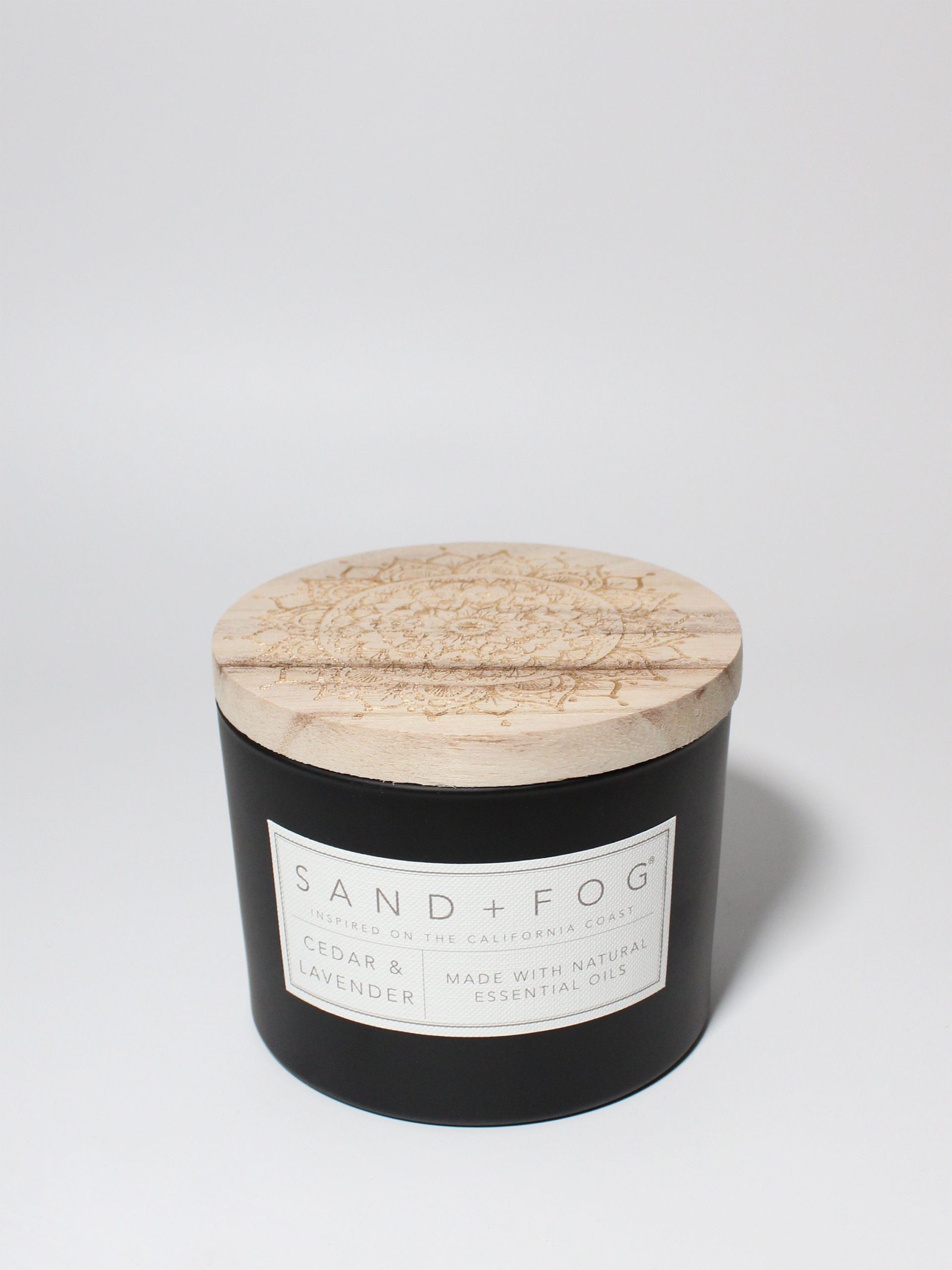 Sand Fog Cedar & Lavender 12 oz scented candle