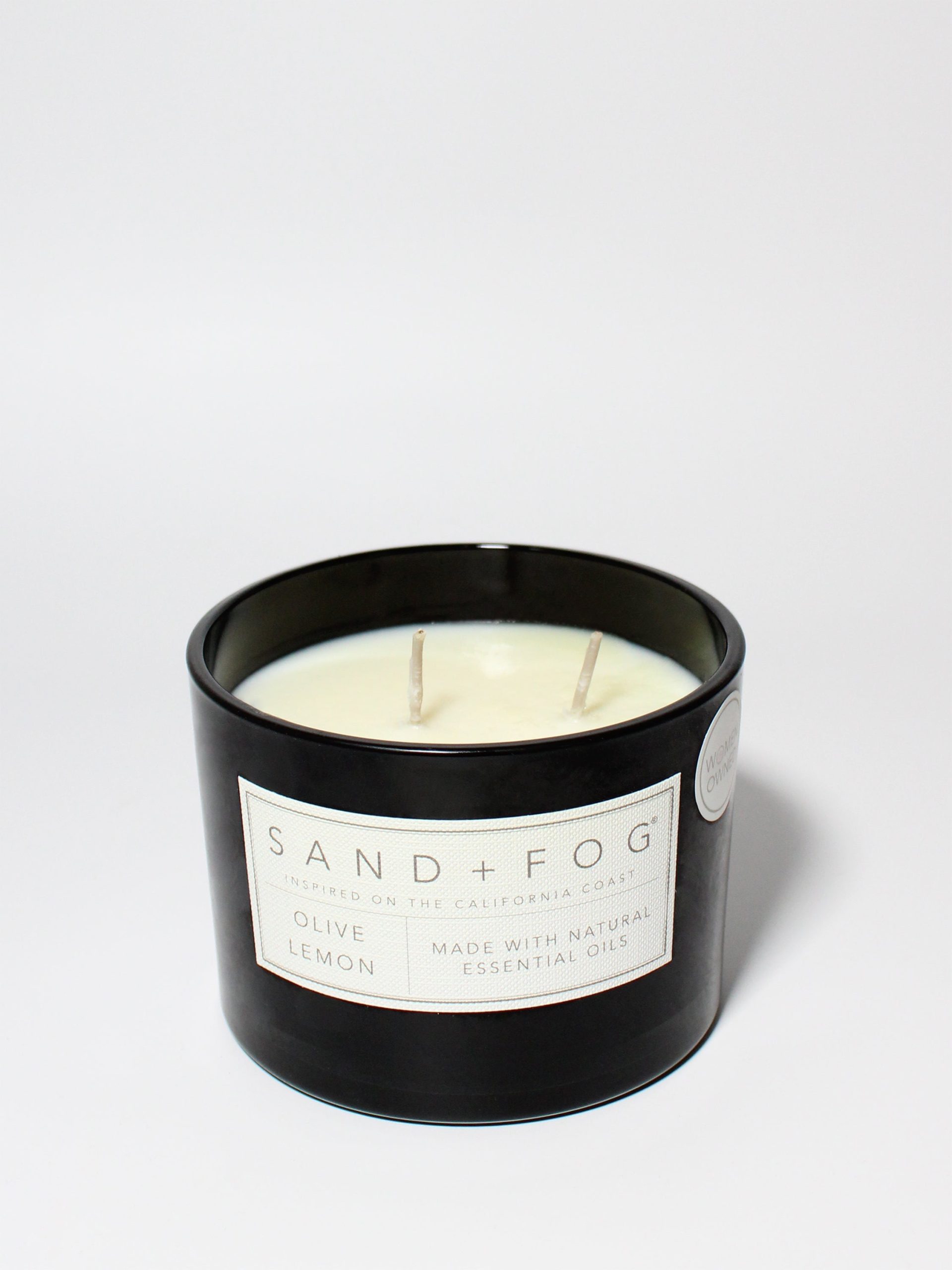 Sand Fog Olive Lemon 12 oz scented candle - Image 3