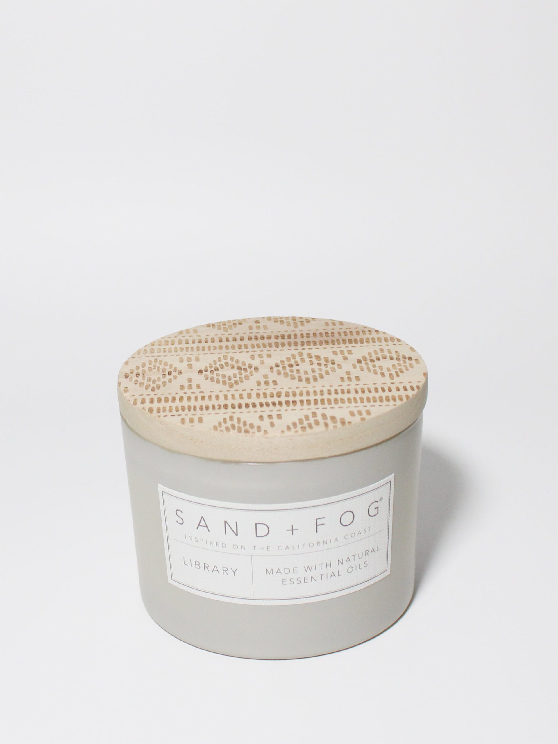 Sand Fog Library 12 oz scented candle