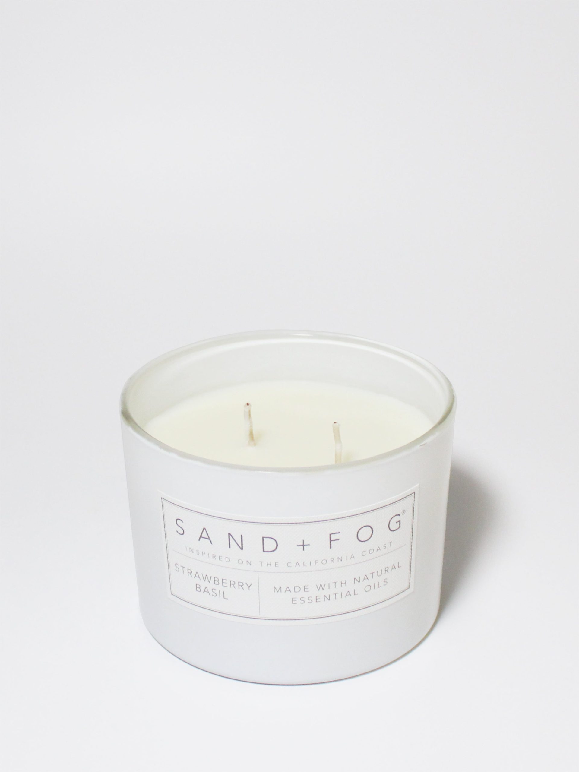 Sand Fog Strawberry Basil 12 oz scented candle - Image 3