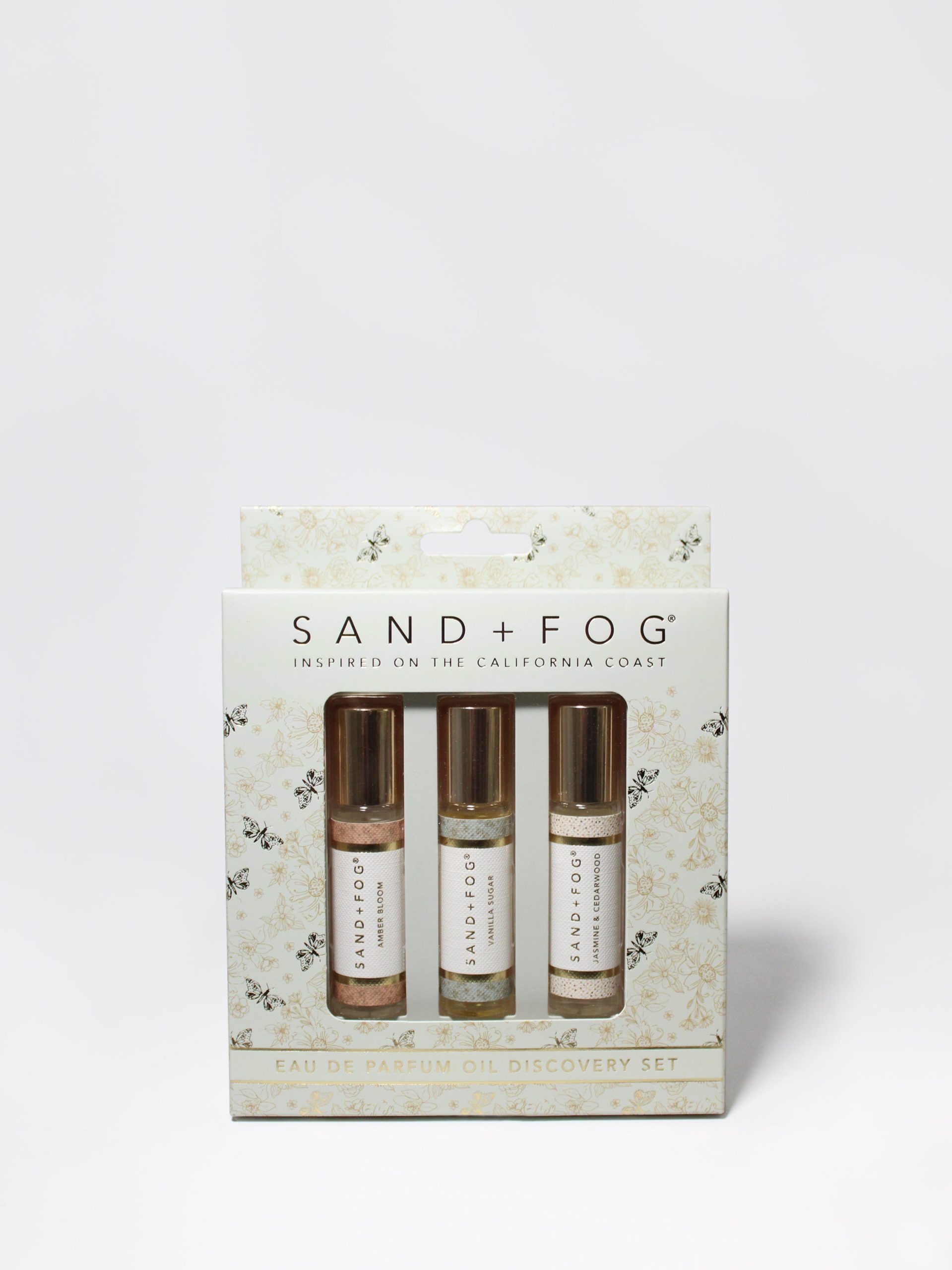 Sand Fog Exploratory Perfume Oil Rollerball Set - Sugared Blooms Collection
