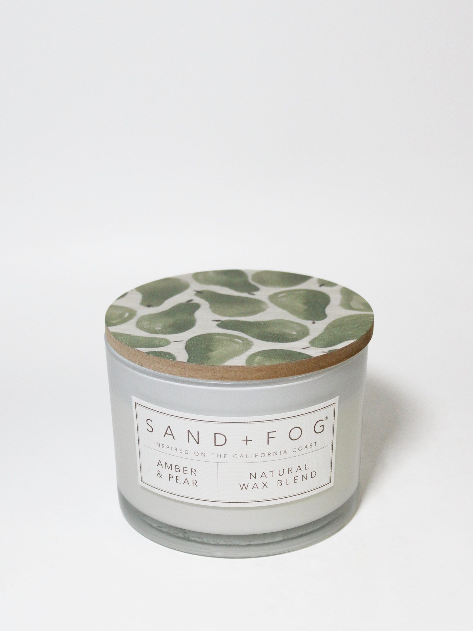 Sand Fog Amber & Pear 12 oz scented candle