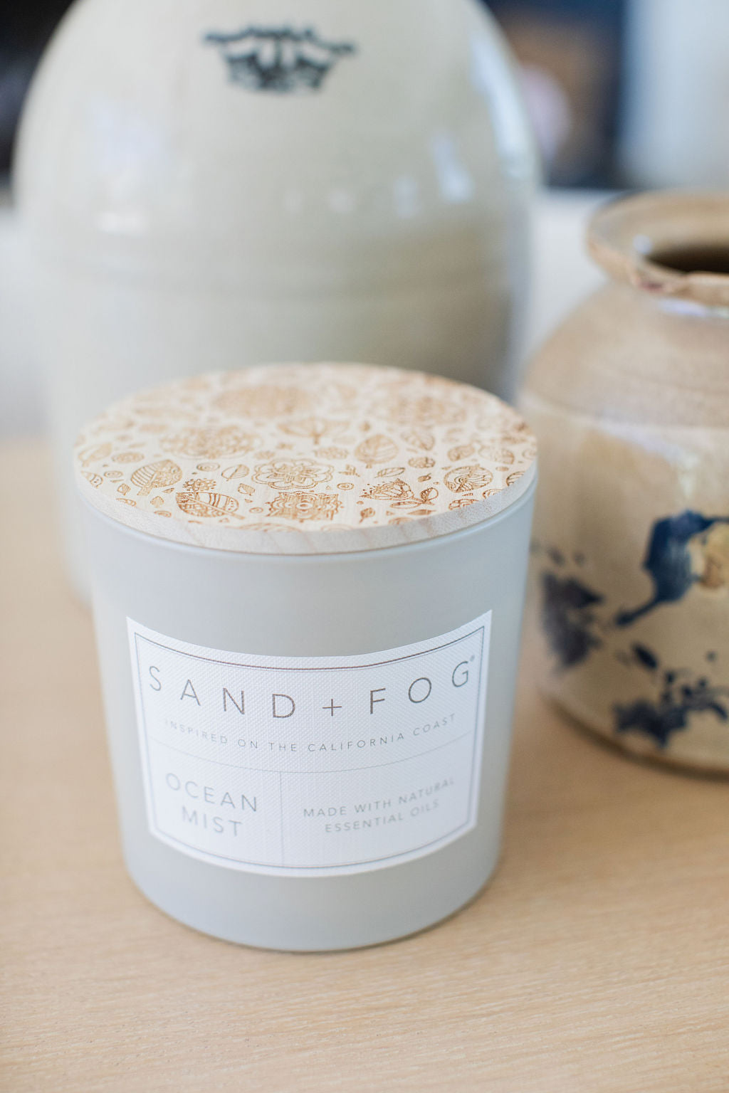 Sand Fog Ocean Mist 21 oz scented candle - Image 5