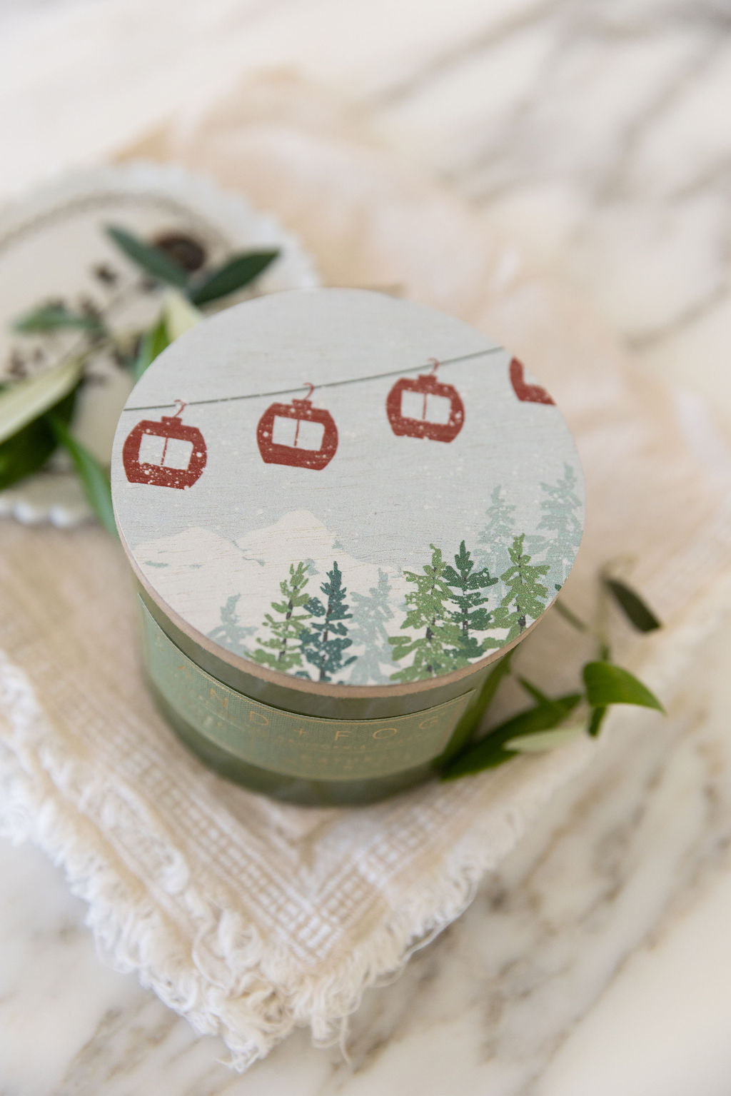 Sand Fog Winter Pine 12 oz scented candle - Image 5