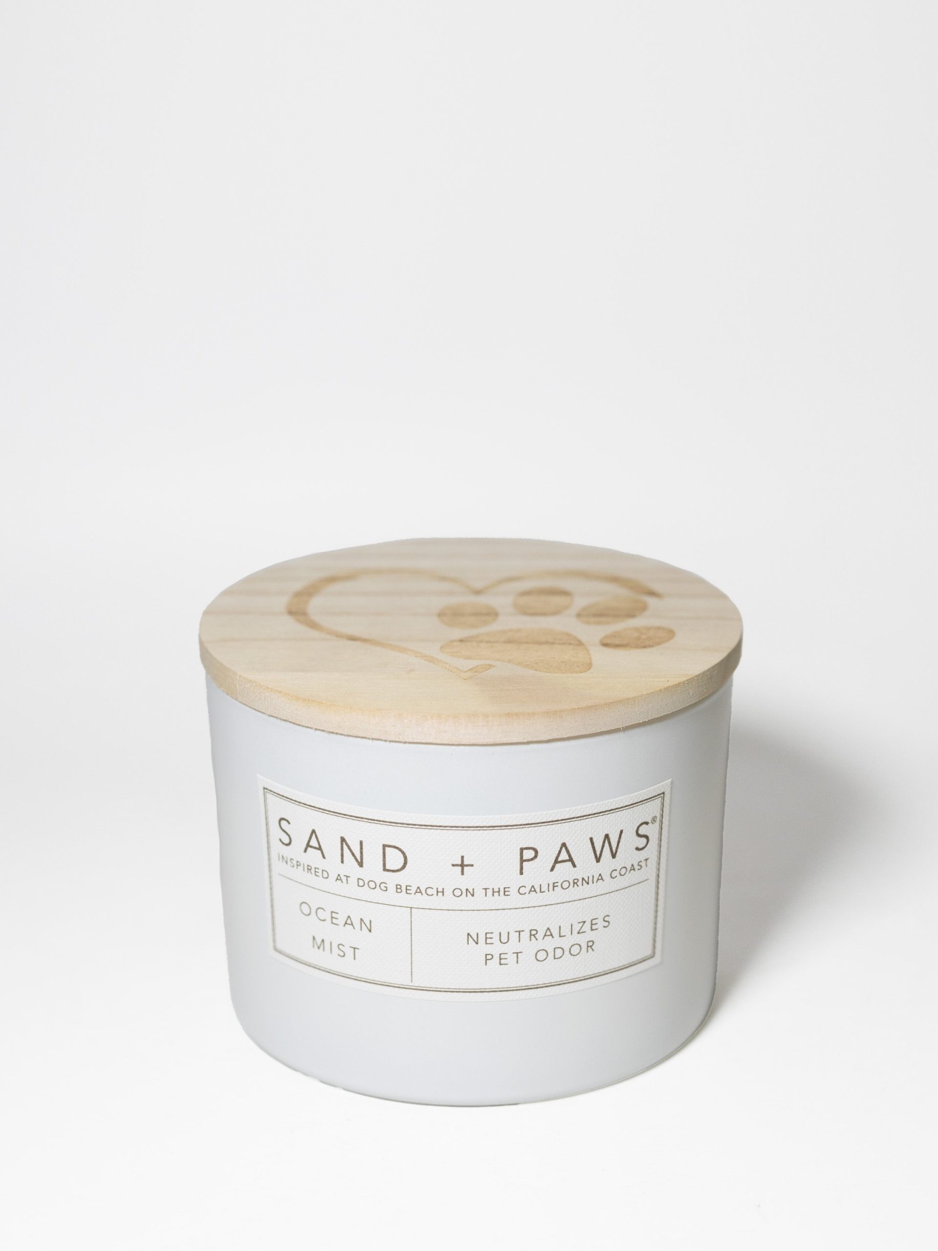 Sand Fog Sand + Paws Ocean Mist 12 oz scented candle
