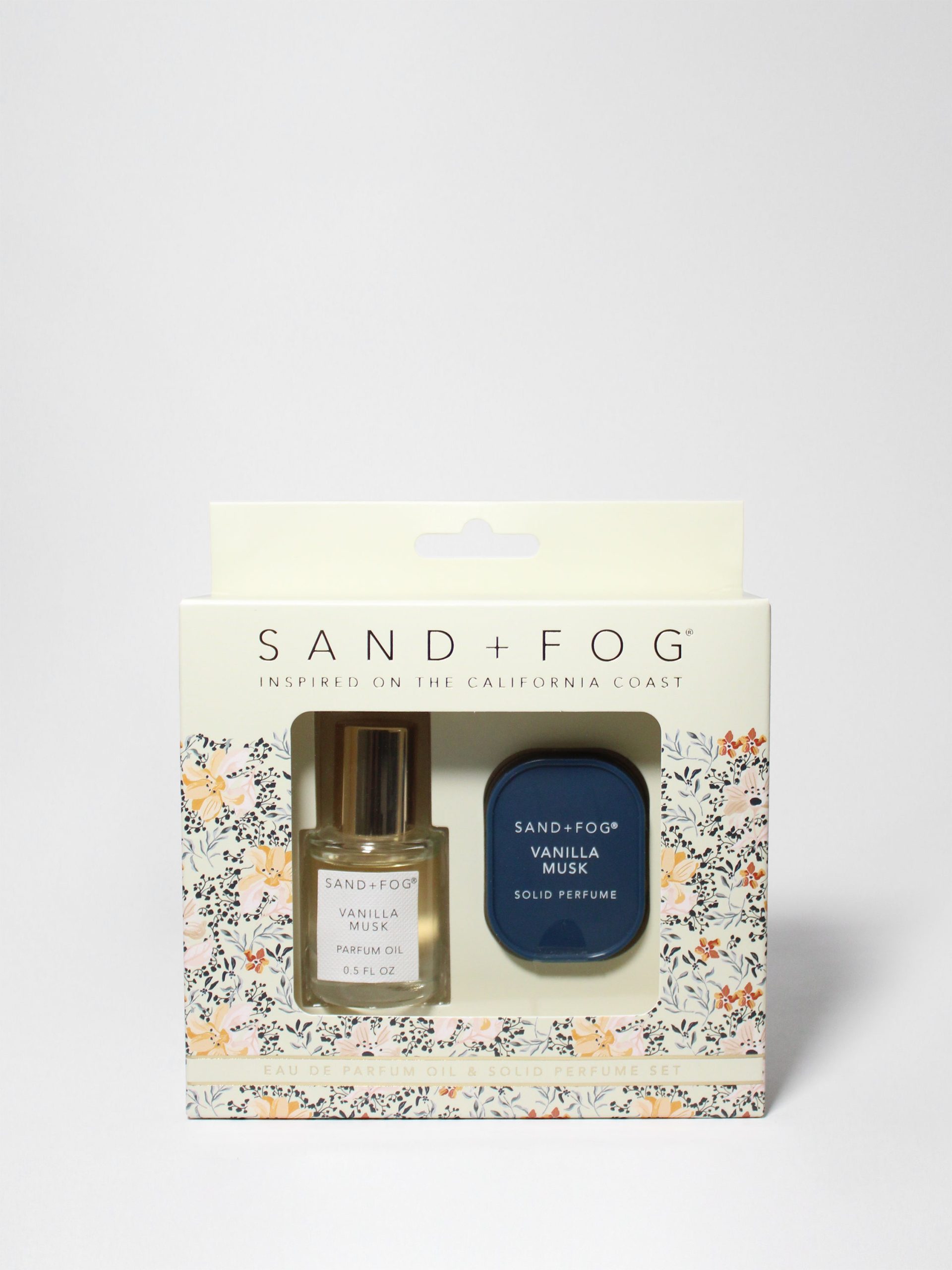 Sand Fog Perfume Oil Rollerball and Solid Perfume Set - Vanilla Musk